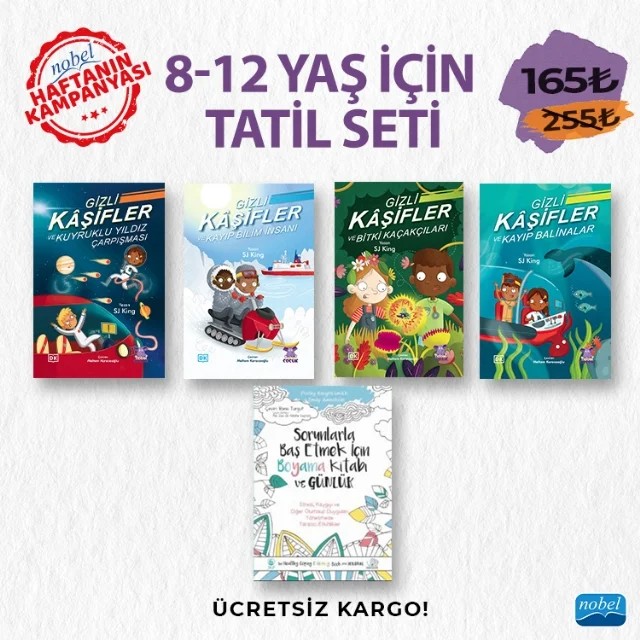 8-12 YAŞ İÇİN TATİL SETİ – SJ King Pooky Knightsmith – Haftanın Kampanyası kitap kapağı