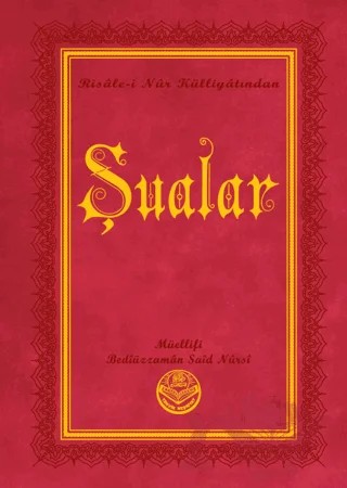 Şualar (Büyük Boy) – Bediüzzaman Said Nursi – Tenvir Neşriyat kitap kapağı