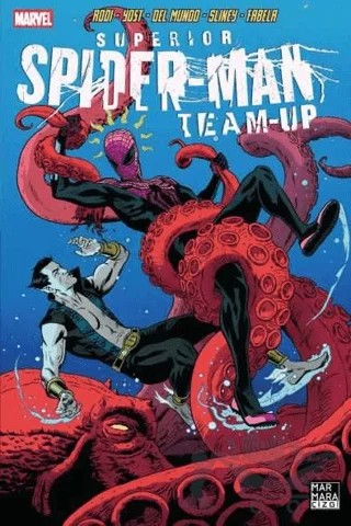 Superior Spider-Man Team-Up 7 – Chris Yost – Marmara Çizgi kitap kapağı