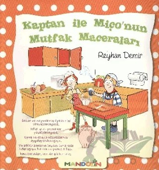 Kaptan ile Miço’nun Mutfak Maceraları – Reyhan Demir – Mandolin Yayınları kitap kapağı