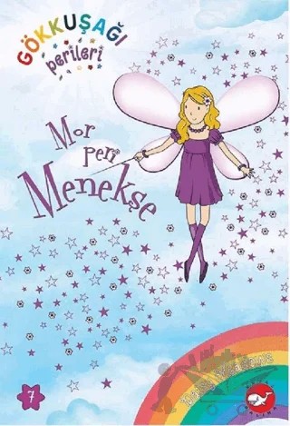 Gökkuşağı Perileri 7 - Mor Peri Menekşe – Daisy Meadows – Beyaz Balina Yayınları kitap kapağı