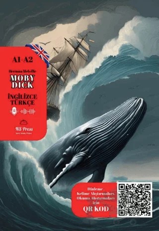 Moby Dick - İngilizce – Herman Melvılle – NS Press kitap kapağı