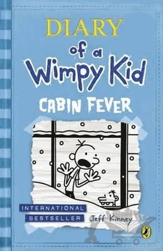 Diary of a Wimpy Kid - Cabin Fever – Jeff Kinney – Puffin Books kitap kapağı