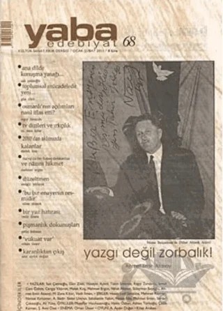 Yaba Edebiyat Dergisi Sayı: 68 – Yaba Dergisi Yayınları kitap kapağı