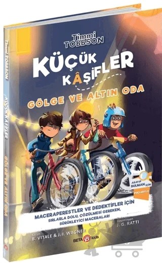 Timmi Tobbson Küçük Kaşifler Gölge Ve Altın Oda – Timmy Tobson, Brooke Vitale, J. I. Wagner – Beta Kids kitap kapağı