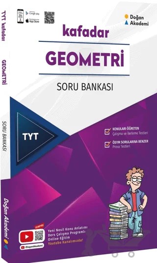 TYT Kafadar Geometri Soru Bankası – Kolektif – Doğan Akademi kitap kapağı
