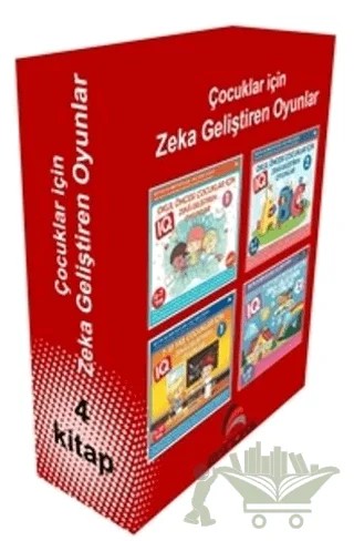 Çocuklar için Zeka Geliştiren Oyunlar (4 Kitap Takım) – Kolektif – Ekinoks Yayın Grubu kitap kapağı