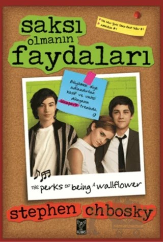 Saksı Olmanın Faydaları – Stephen Chbosky – Feniks Yayınları kitap kapağı