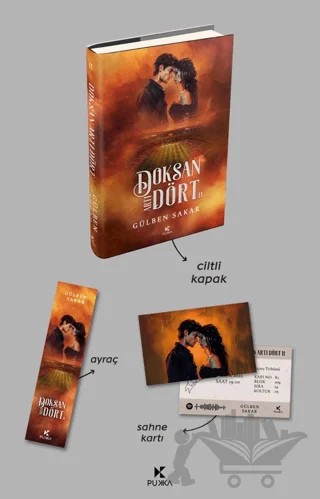 Doksan Artı Dört - 2 – Gülben Sakar – Pukka Yayınları kitap kapağı