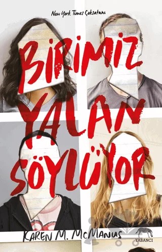 Birimiz Yalan Söylüyor – Karen M. McManus – Yabancı Yayınları kitap kapağı