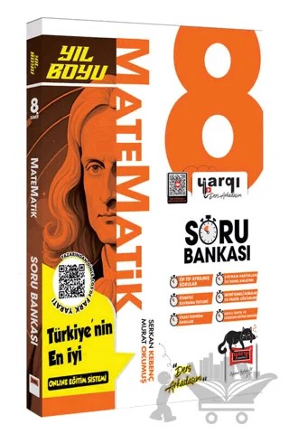 8. Sınıf LGS Matematik Yıl Boyu Soru Bankası – Kolektif – Yargı Yayınevi kitap kapağı