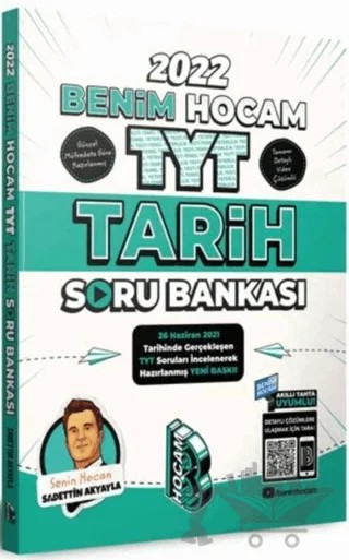 TYT Tarih Soru Bankası – Sadettin Akyayla – Benim Hocam Yayınları kitap kapağı