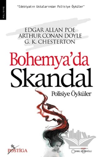 Bohemya’da Skandal – Edgar Allan Poe – Postiga Yayınları kitap kapağı