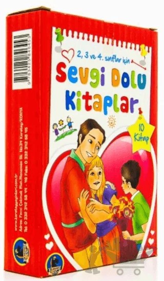 2. 3. ve 4. Sınıflar İçin Sevgi Dolu Kitaplar Hikaye Seti (10 Kitap) – Kolektif – Karatay Çocuk kitap kapağı