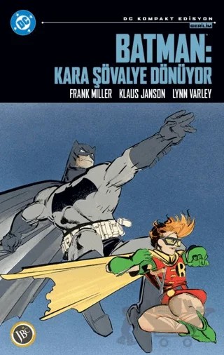 Batman: Kara Şövalye Dönüyor – Frank Miller – JBC Yayıncılık kitap kapağı