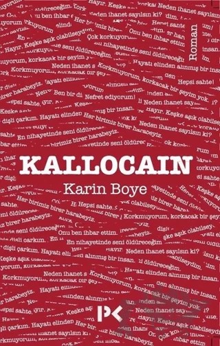 Kallocain – Karin Boye – Profil Kitap kitap kapağı