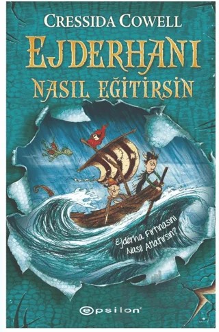 Ejderhanı Nasıl Eğitirsin - 7 – Cressida Cowell – Epsilon Yayınevi kitap kapağı