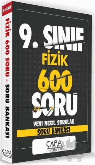 9. Sınıf Fizik 600 Soru Yeni Nesil Sorular - Soru Bankası – Kolektif – Çapa Yayınları kitap kapağı