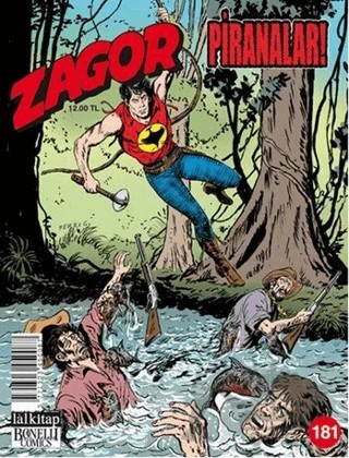Zagor Sayı 181 – Lal Kitap kitap kapağı