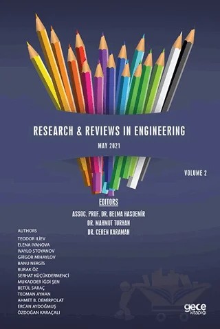 Research Reviews in Engineering, May Volume 2 – Belma Hasdemir, Ceren Karaman, Mahmut Turhan – Gece Kitaplığı kitap kapağı