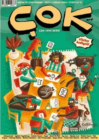 Çok Dergi Sayı 1-Çok Yeni Dergi – Komikşeyler Yayıncılık kitap kapağı