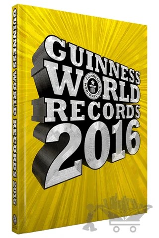 Guinness Dünya Rekorlar Kitabı 2016 – Kolektif – Beta Kids kitap kapağı