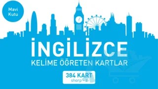 İngilizce Kelime Öğreten Kartlar Mavi Kutu (Sharp-z) – Kolektif – Mavi Kelebek Yayınları kitap kapağı