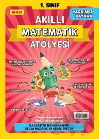 1. Sınıf Matematik Atölyesi – Kolektif – Maxi Yayıncılık kitap kapağı