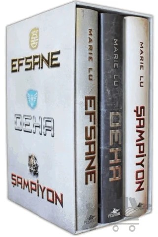 Efsane Serisi Seti (3 Kitap) – Marie Lu – Pegasus Yayınları kitap kapağı