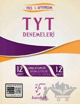 TYT 12'li Deneme YKS 1.Oturum – Kolektif – Karekök Yayıncılık kitap kapağı