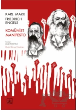 Komünist Manifesto – Karl Marx, Friedrich Engels – İthaki Yayınları kitap kapağı