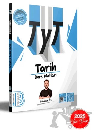 2025 TYT Tarih Ders Notları – Gökhan Öz – Benim Hocam Yayınları kitap kapağı