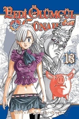 Yedi Ölümcül Günah 13. Cilt – Nakaba Suzuki – Gerekli Şeyler Yayıncılık kitap kapağı