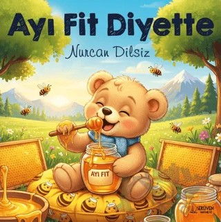 Ayı Fit Diyette – Nurcan Dilsiz – Serüven Yayınevi kitap kapağı
