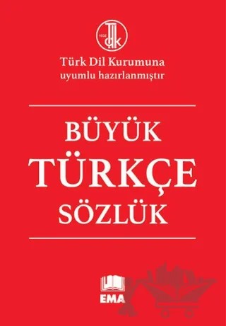 Büyük Türkçe Sözlük – Kolektif – Ema Kitap kitap kapağı