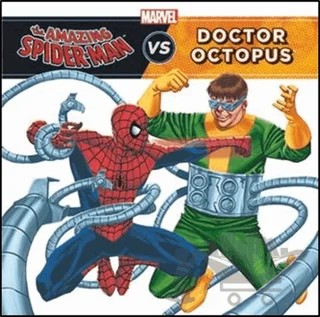 Marvel - The Amazing Spider-Man vs Doctor Octopus – Tomas Palacios – Beta Kids kitap kapağı