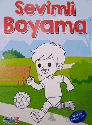 Sevimli Boyama Çek-Kopar Kolaydan Zora – Kolektif – Sihirli Parmaklar Yayınları kitap kapağı