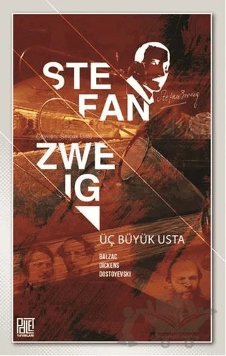 Üç Büyük Usta – Stefan Zweıg – Palet Yayınları kitap kapağı