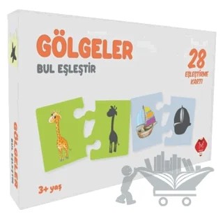 Gölgeler - Bul Eşleştir – Kolektif – Mikado Yayınları kitap kapağı