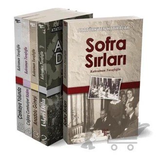 Atatürk’ten Hatıralar - 5 Kitap Set – Kahraman Yusufoğlu – Halk Kitabevi kitap kapağı