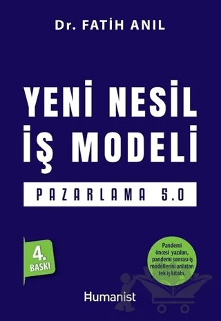 Yeni Nesil İş Modeli: Pazarlama 5.0 – Fatih Anıl – Hümanist Kitap Yayıncılık kitap kapağı