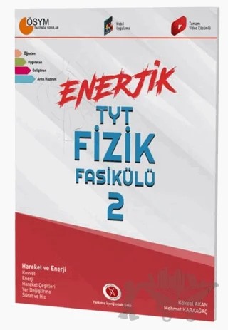 Enerjik TYT Fizik Fasikülü - 2 – Mehmet Karaağaç – Karaağaç Yayıncılık kitap kapağı