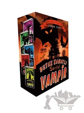 Beyaz Kanatlı Vampir Seti (5 Kitap Set Kutulu) – Erkan İşeri – Pinus Kitap kitap kapağı
