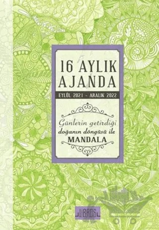 2021-2022 16 Aylık Ajanda – Silvia Arsebük – Libros Yayınları kitap kapağı