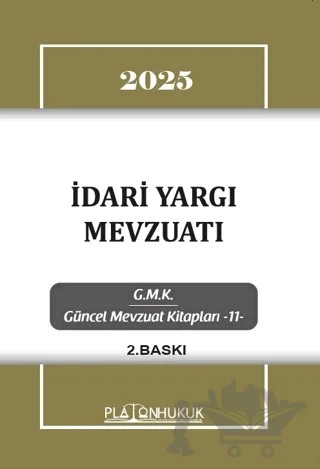 İdari Yargı Mevzuatı – Kolektif – Platon Hukuk kitap kapağı