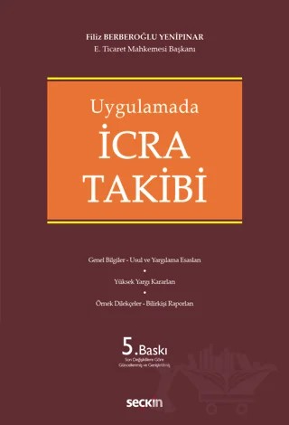 İcra Takibi – Filiz Berberoğlu Yenipınar – Seçkin Yayıncılık kitap kapağı