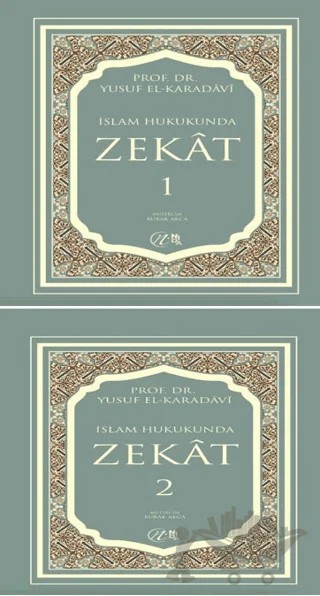 İslam Hukukunda Zekat 1-2 – Yusuf el-Karadavi – Nida Yayıncılık kitap kapağı