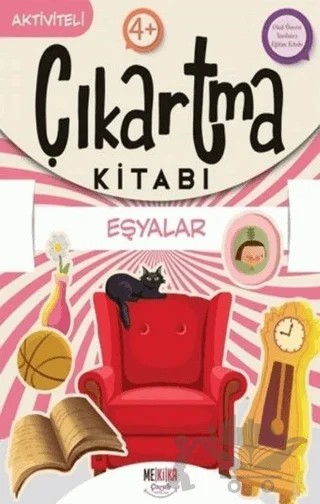 Eşyalar - Çıkartma Kitabı – Kolektif – Mekika Yayınevi kitap kapağı