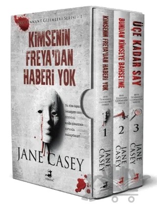 Jane Casey Jess Tennant Serisi - Kutulu Set – Jane Casey – Olimpos Yayınları kitap kapağı