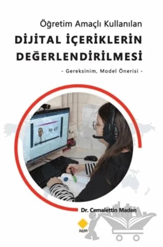 Öğretim Amaçlı Kullanılan Dijital İçeriklerin Değerlendirilmesi – Cemalettin Maden – Duvar Kitabevi kitap kapağı